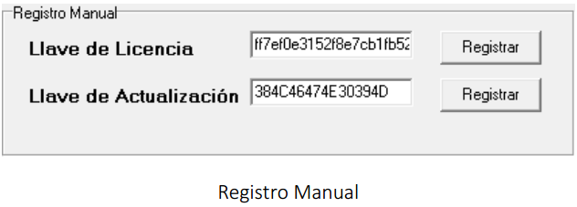 Registro Manual